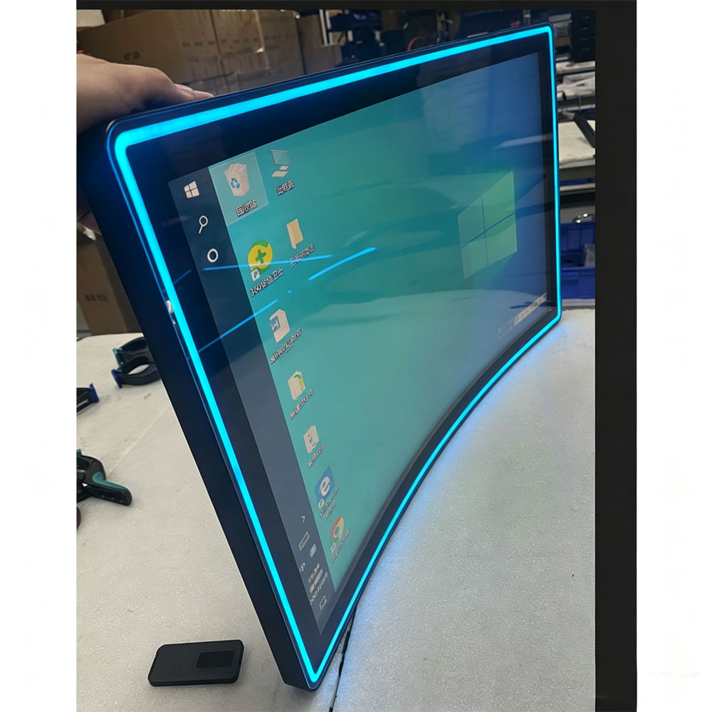 32 Inch Curved Gaming Monitor with LED Light Capacitive Touch Screen,Custom 27/43 Inch Sizes Available