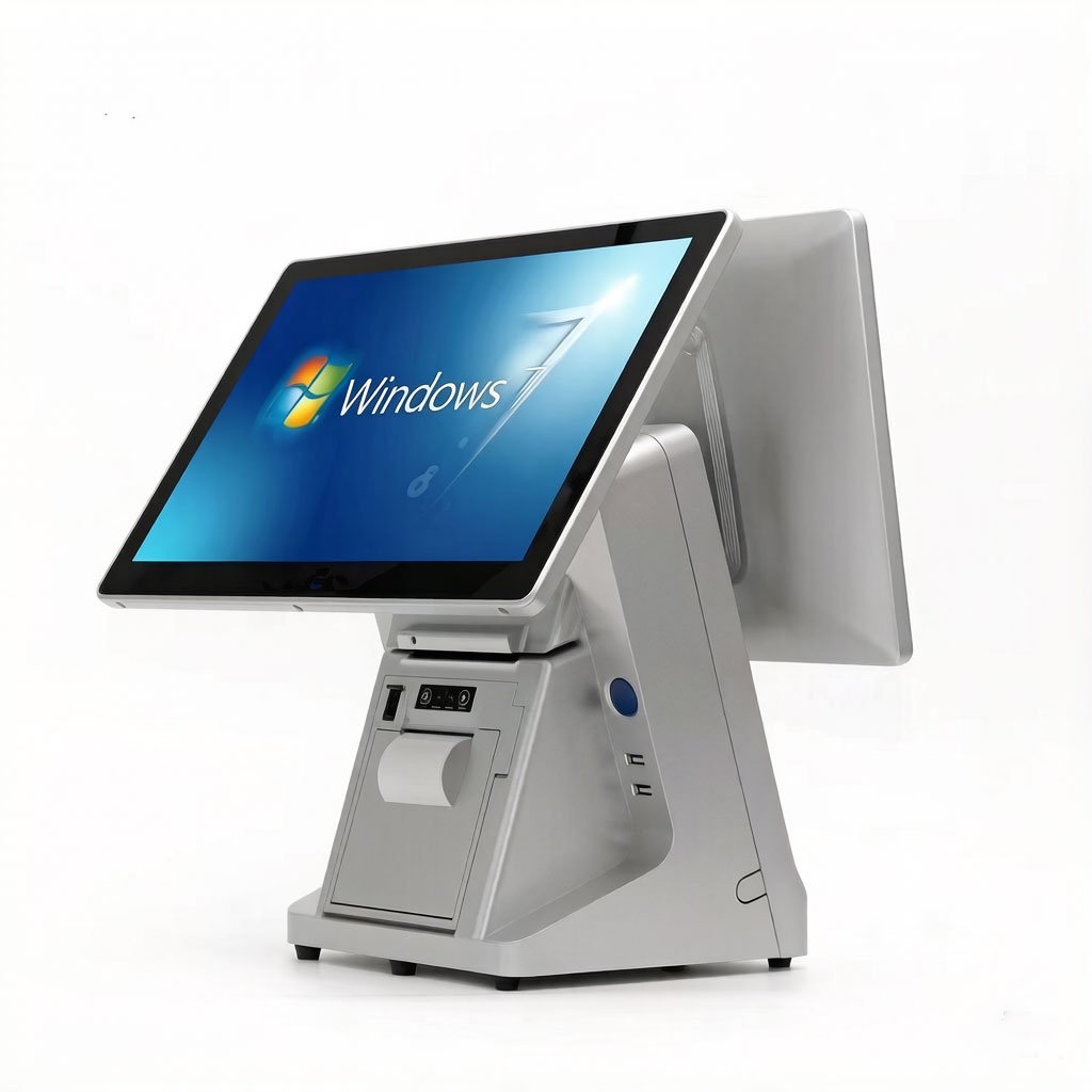 Dual Screen 15 inch 15.6 Inch Pos All in One Touch Screen POS Terminal PC Computer