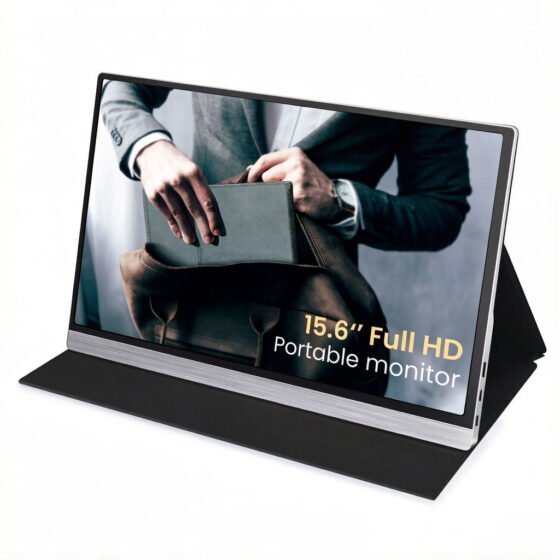 13.3 15.6 Inch Touch Screen Optional Type C Portable Monitor Built-in Dual Speakers Compatible with Laptop Notebook