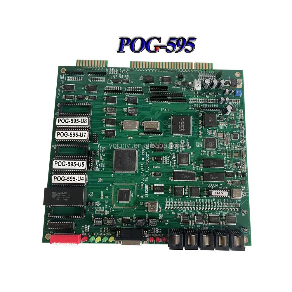 POG 510 580 595 Gaming Drawing PCB Board POG WMS T340 Gaming Board