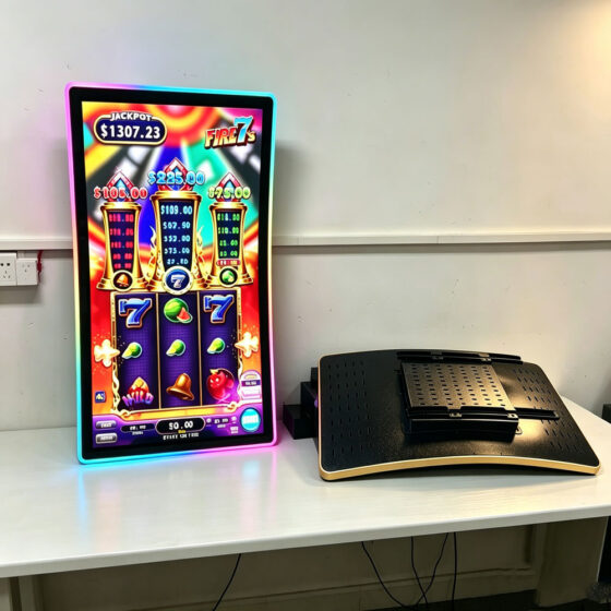 Gaming monitor 43 (49 55) Inch Curved J or C  Touch Screen Monitors for coin operated Arcade Cabinet