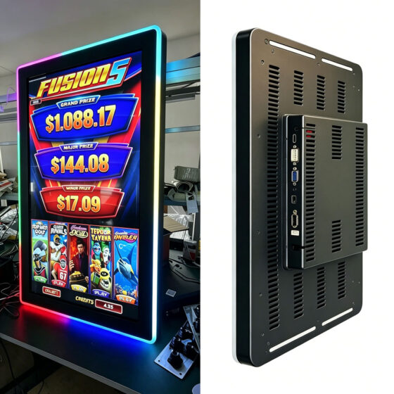 43 Inch Flat Gaming Monitor Capacitive Touch Screen