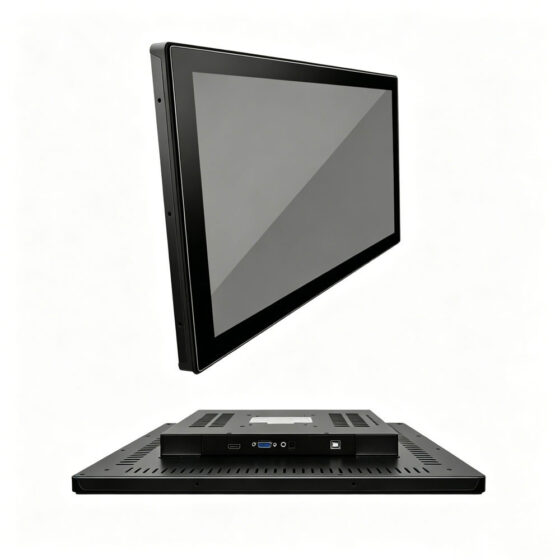 19 Inch Open Frame Industrial Monitor 10-Point Capacitive Touch Screen