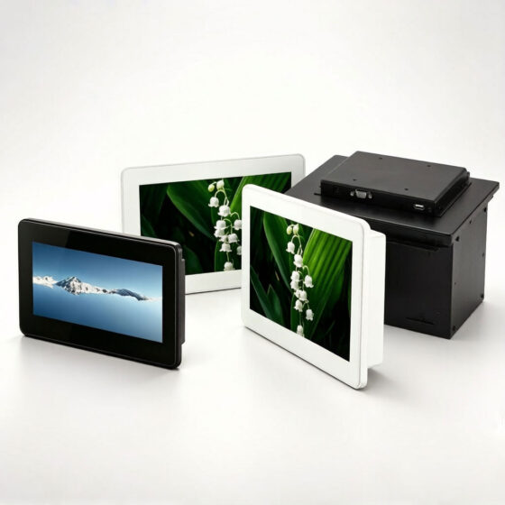 7 inch Industrial open frame touch screen LCD monitor
