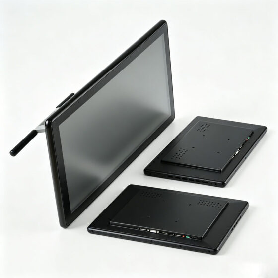 15.6 Inch Kiosk Panel PC High Brightness FHD Capacitive Touch X86 All In One Equipment