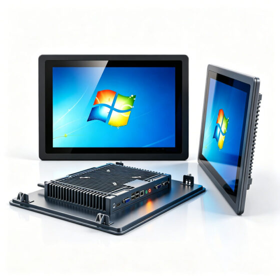 19 Inch Industrial Panel PC 4:3 Standard Aspect Ratio Capacitive Touch Fanless All In One Machine